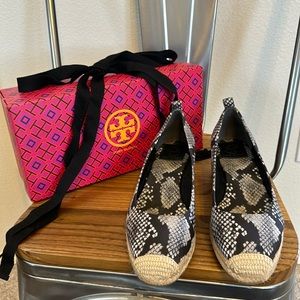 Tory Burch Heather Wedge Espadrilles
